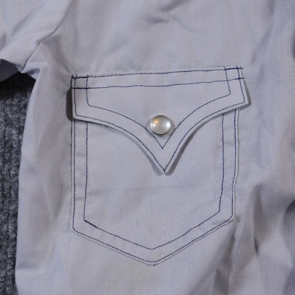 Vintage Frontier Cowboy Pearl Snap Shirt Embroidered Western Country 3T Kids
